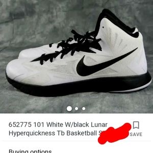Nike lunar hyper quickness shoe's